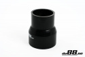 Durite silicone réduction Noir 2,5 - 3,25\'\' (63-83mm)