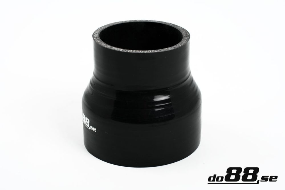 Durite silicone réduction Noir 3,25 - 4\'\' (83-102mm) dans le groupe Durites silicone / Durites / Durite silicone Noir / Réduction droit chez do88 AB (SR83-102)