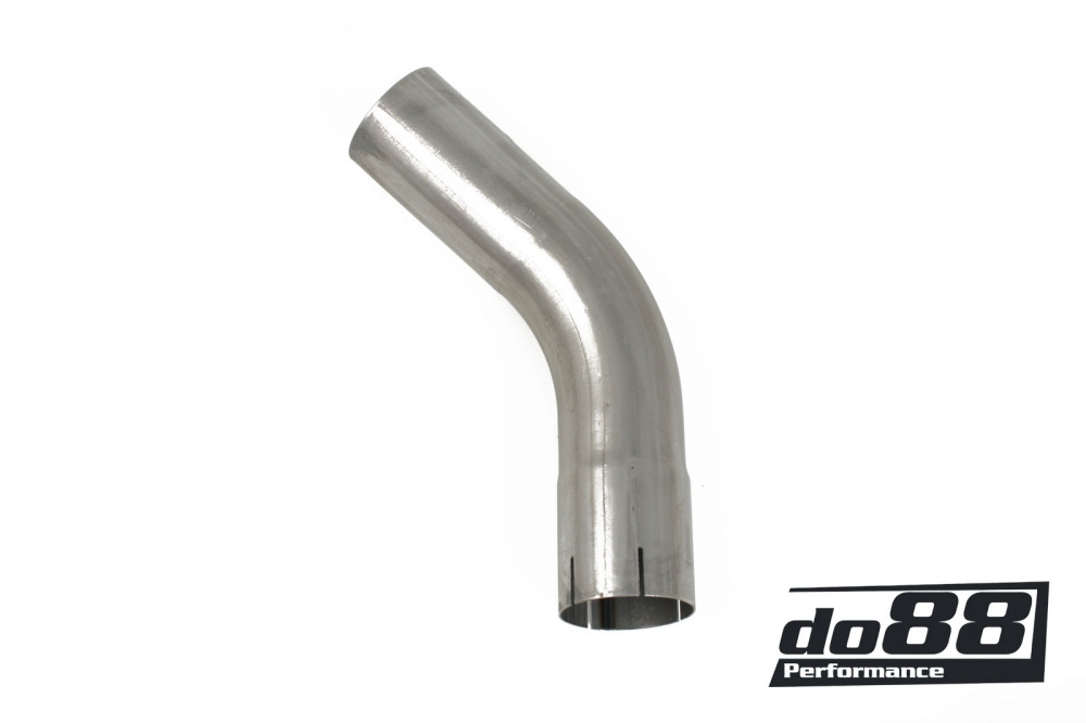 Tube d\'échappement en acier de 45 grader 3,5\'\' (89mm) dans le groupe Moteur / Réglage / Pièces d\'échappement / 3,5\'\' (89mm) Pièces d\'échappem chez do88 AB (U028945)