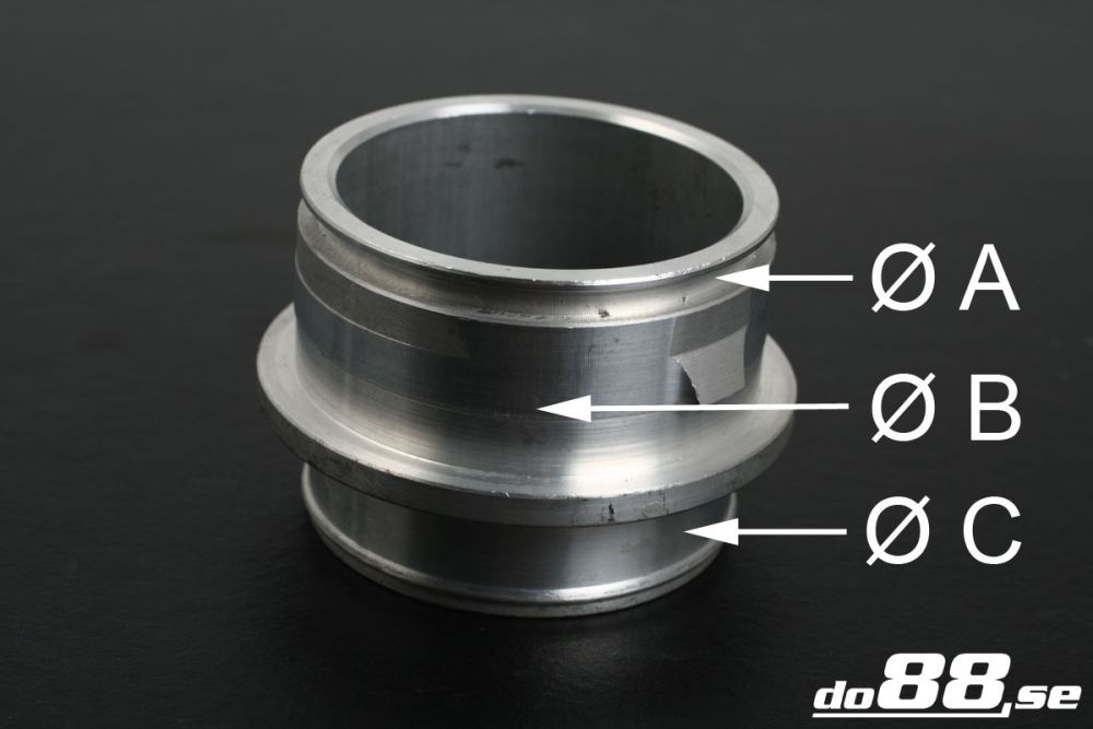 Couplage durite à baïonette VAG 60/65mm