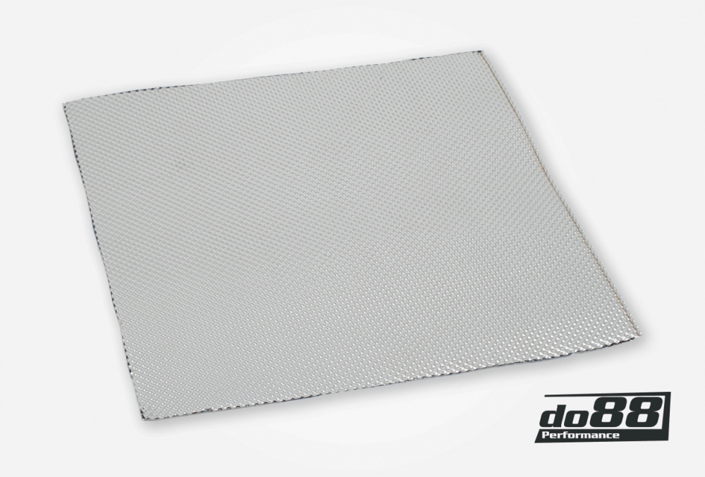 Bouclier thermique en aluminium 25x25cm dans le groupe Moteur / Réglage / Protection thermique / Bouclier thermique en aluminium chez do88 AB (VS-K-25x25)