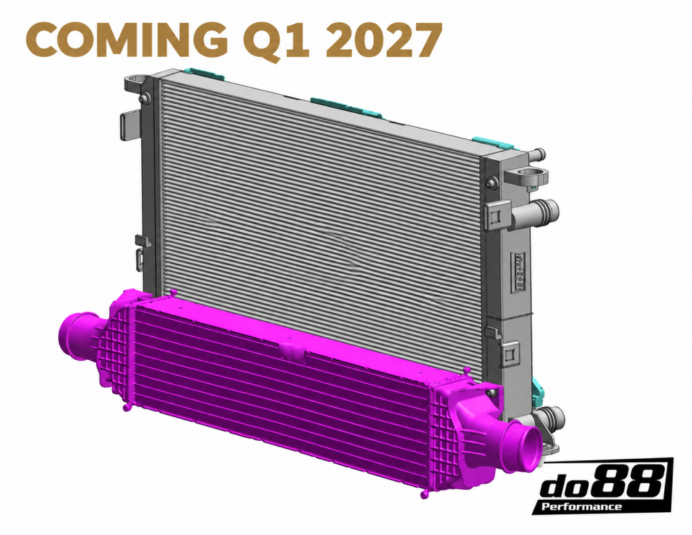 AUDI A4 A5 2.0T (EA888) Radiateur d’eau dans le groupe Adapté au modèle / Audi / A4 A5, 2.0T EA888 (B9 B9.5) chez do88 AB (WC-520)