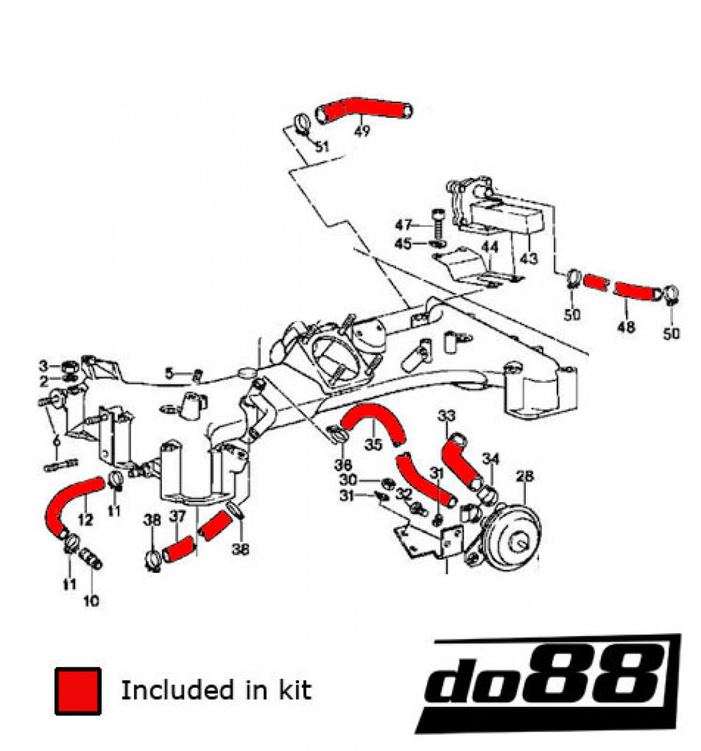Porsche 930 Turbo Durites K Jetronic  Porsche 930 Turbo Durites K Jetronic
