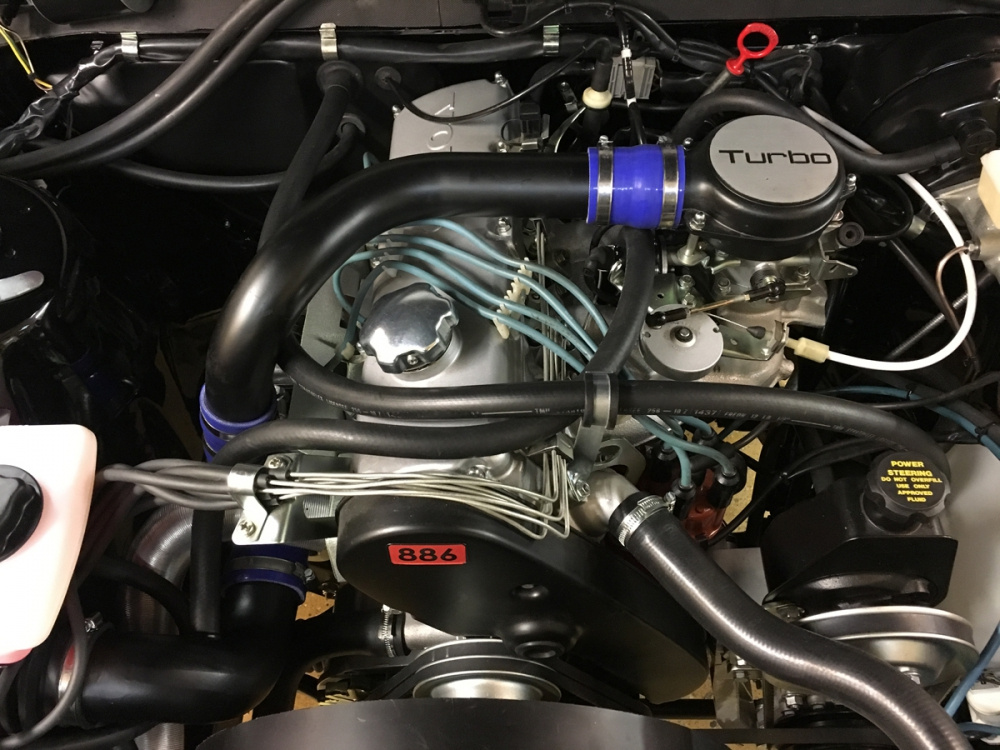 Volvo 240 Turbo 1981-1985 Durites Intercooler Bleu