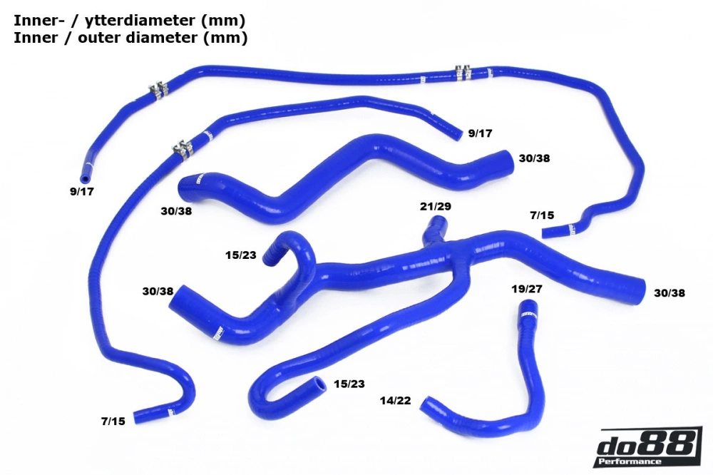 Volvo C30/C70/S40/V50 Turbo Automatique 04-13 Durites de refroidissement