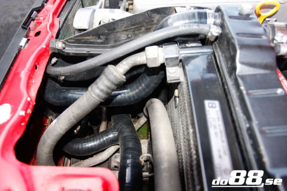 Audi Quattro 20v Durites de refroidissement Noir